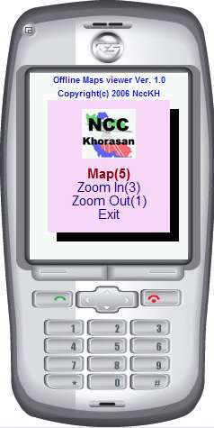 نقشه شهر نیشابور برای موبایل