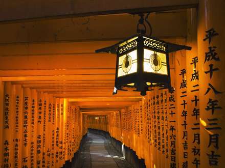 راهرو معبدی در ژاپن