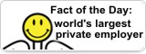 Fact of the Day: world’s largest private employer