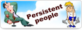 Persistent people