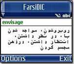 Nia English-Farsi Dictionary SymbianOS