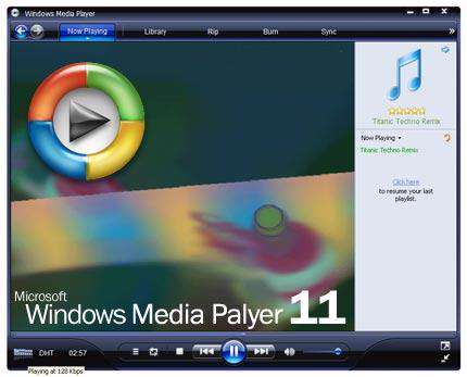 Microsoft Windows Media Player 11.0.5721.5145 - Final