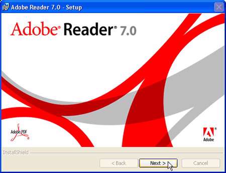 Adobe Reader 7.0.8