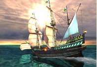 Galleon 3D Screensaver 1.3