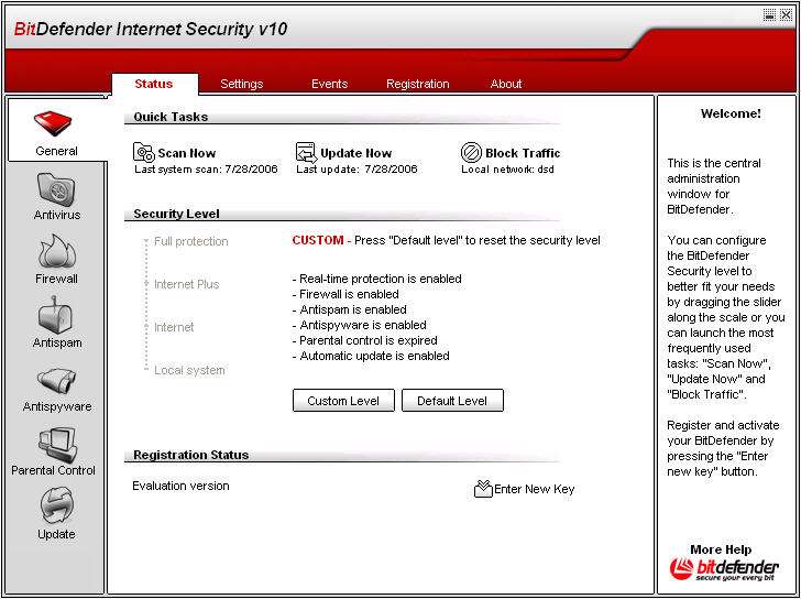 BitDefender Internet Security 10 Build 247