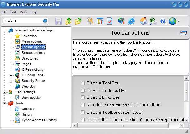 Internet Explorer Security Pro v7.0.1.1