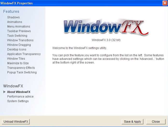 WindowFX v3.0 Enhanced