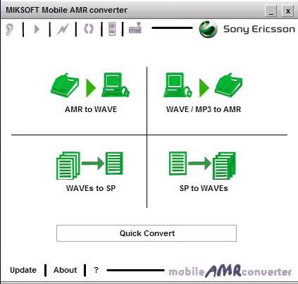 Mobile AMR converter 1.5.0