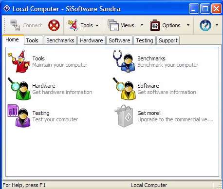 SiSoftware Sandra Pro Business XII 2008.1.12.30