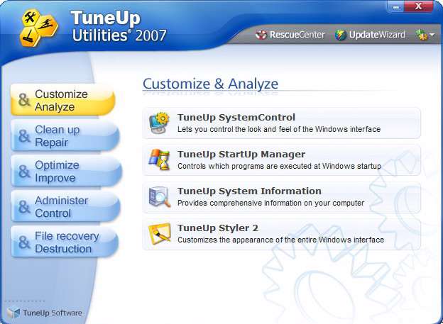 TuneUp Utilities 2007 6.0.2311.0