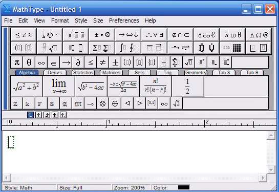 MathType 6.0b