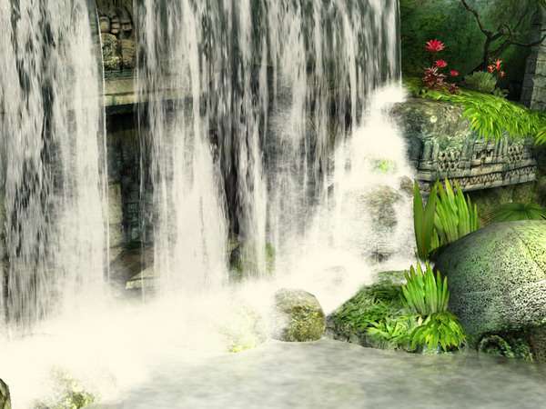 Mayan Waterfall 3D Screensaver 1.0