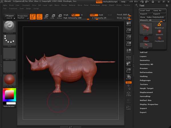 ZBrush 3.1