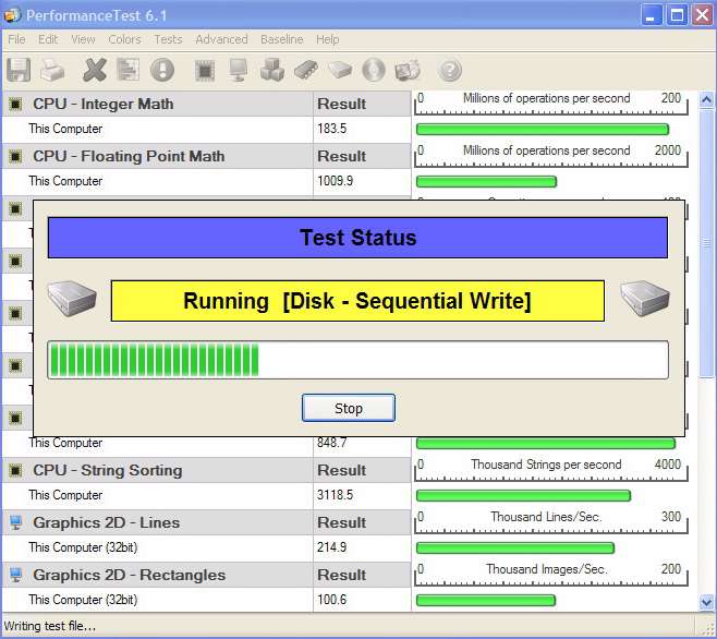 PerformanceTest 6.1 Build 1008