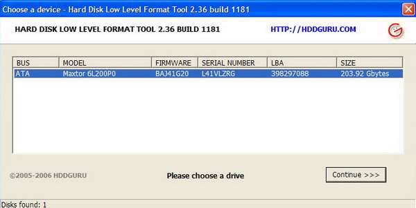 دانلود نرم افزار HDD Low Level Format Tool 4.40