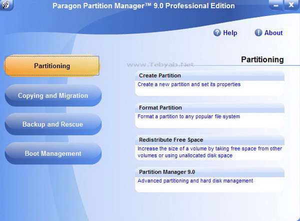 Paragon Partition Manager v9.0 Professional