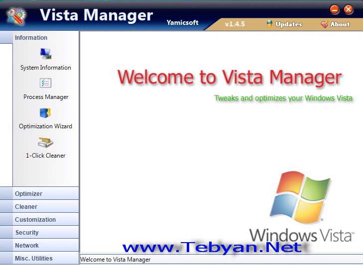 Vista Manager v1.4.5