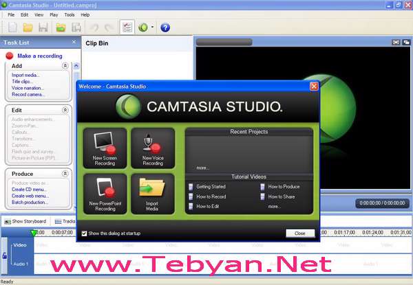 Camtasia Studio 5.1.0