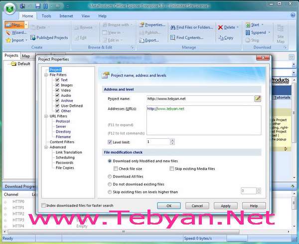 Offline Explorer Enterprise 5.0.2752