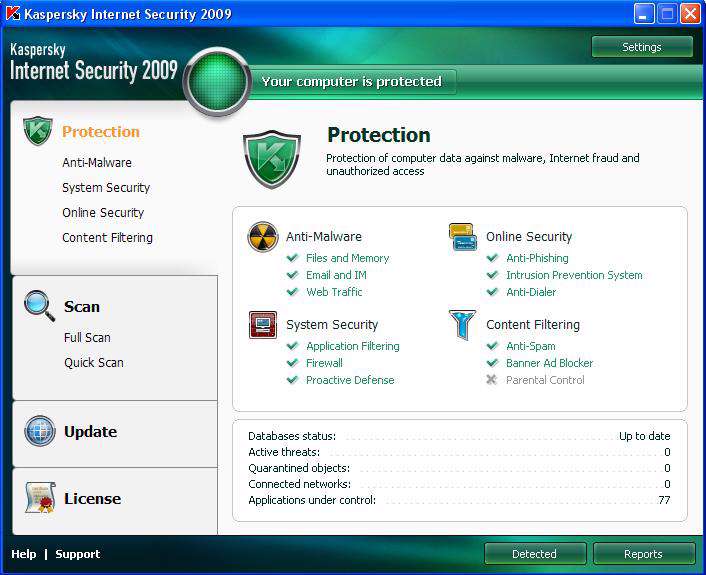 Kaspersky Internet Security 2009 8.0.0.357 Final