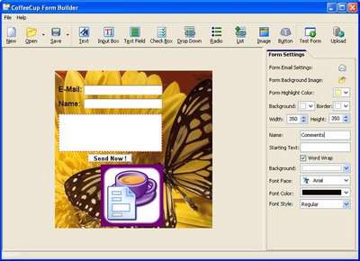CoffeeCup Flash Form Builder v.6.0