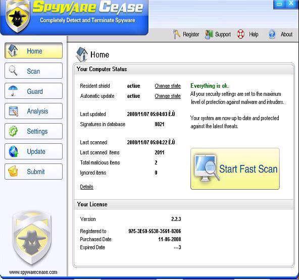 Spyware Cease v2.2.1