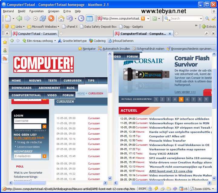 Maxthon 2.1.5.1250