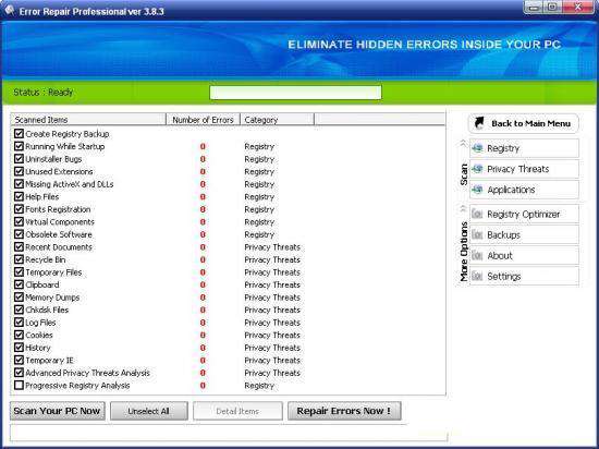 Error Repair Professional 3.8.8