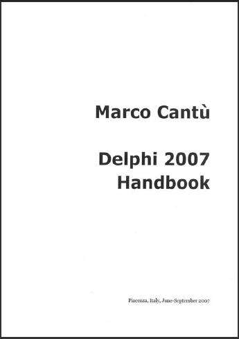 Delphi 2007 Handbook