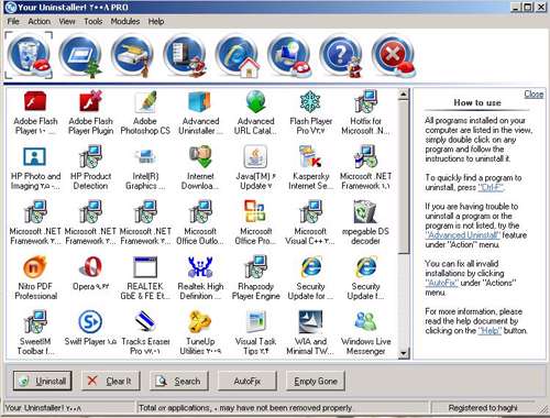 Your Uninstaller! PRO 2008