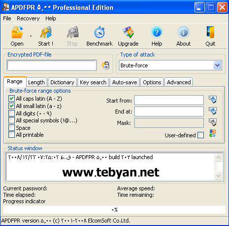 Elcomsoft Advanced PDF Password Recovery v5.0 Professional