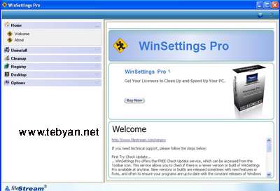 FileStream WinSettings Pro v9.0