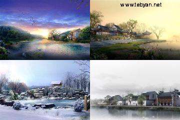 Chinese Landscapes Wallpapers