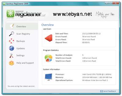 Quicksys RegCleaner 2009