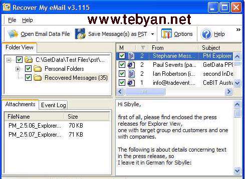 GetData Recover My Email v4.2.1.654