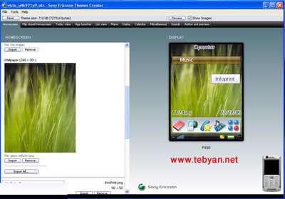 Sony Ericsson Themes Creator 3.3.2