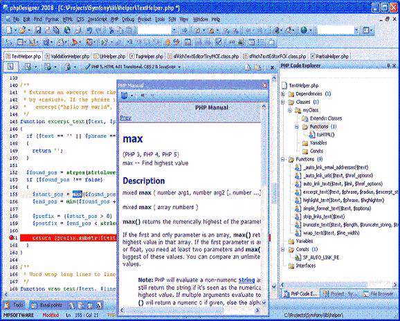 PHP Designer 2008 v6.2.5 Pro