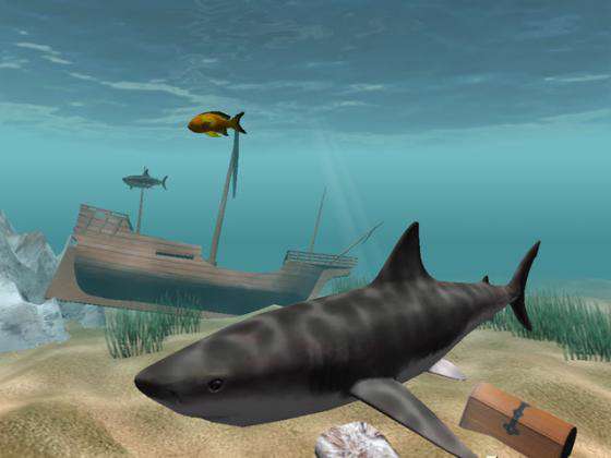 Shark Water World 3D Screensaver v1.5.3.3