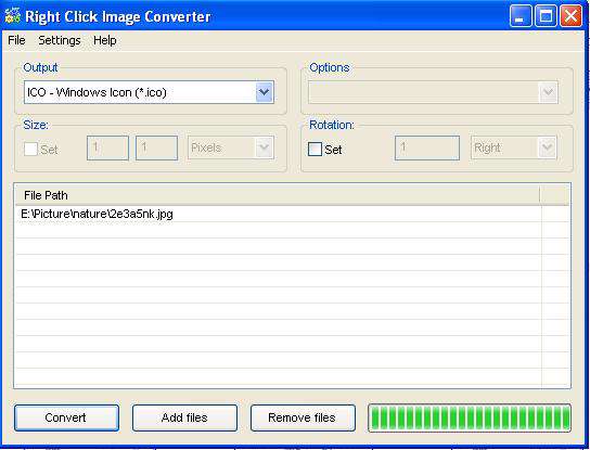 RIGHT CLICK IMAGE CONVERTER