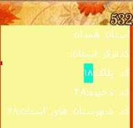 کتاب موبایل کد پلاکها (شهرها)