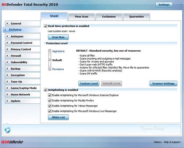 Bitdefender Internet Security 2010 part1