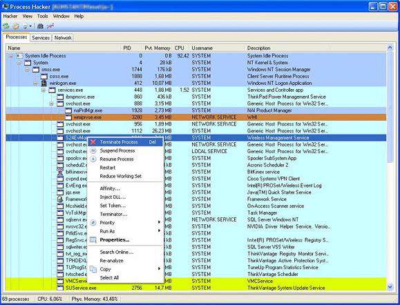 Processhacker 1.8