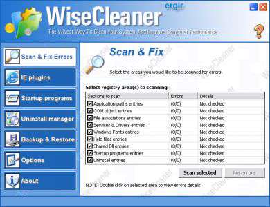 Wise Registry Cleaner 4.92 Pro