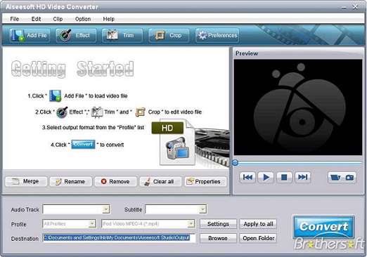 Aiseesoft HD Video Converter v5.0.08 portable