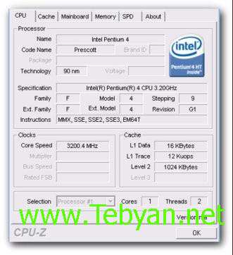 CPU-Z 1.53.2 Portable