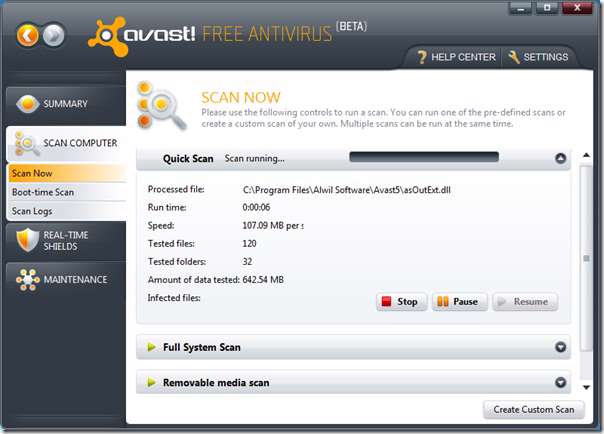 Avast 5 Free