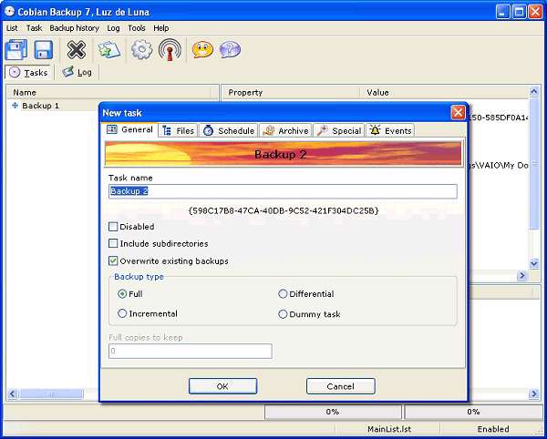 Cobian Backup 10