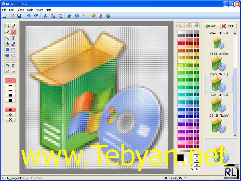 PC Icon Editor v3.6