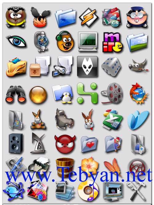 Mega Collection Of Icons Over 3000 Icons