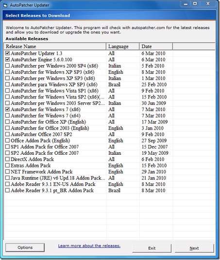 Auto Patcher Updater